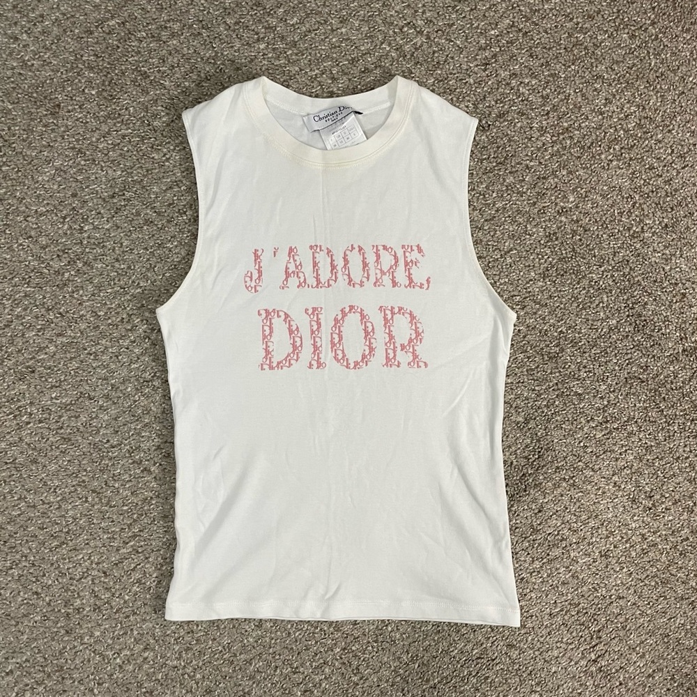 Christian Dior tank top